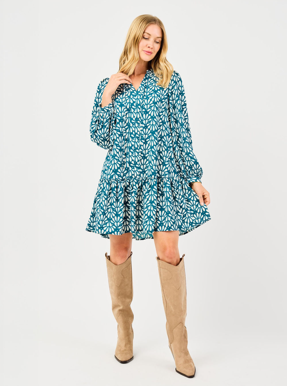 Natasha Dress in Stay Polished