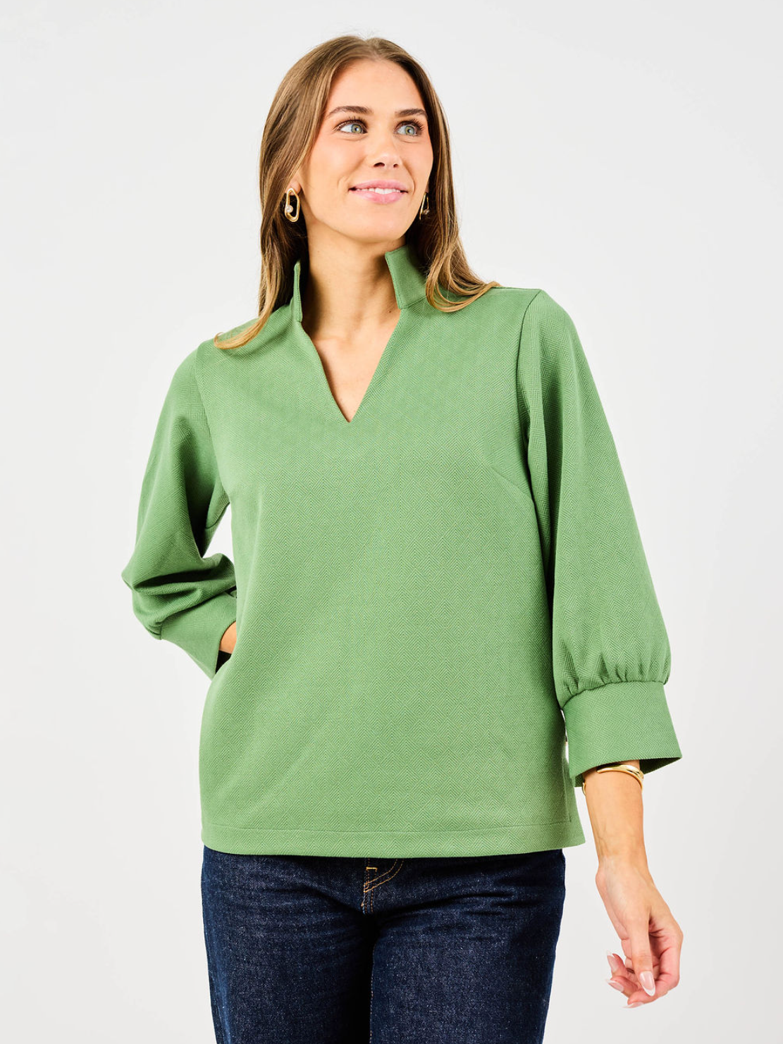 Jocelyn Top in Green