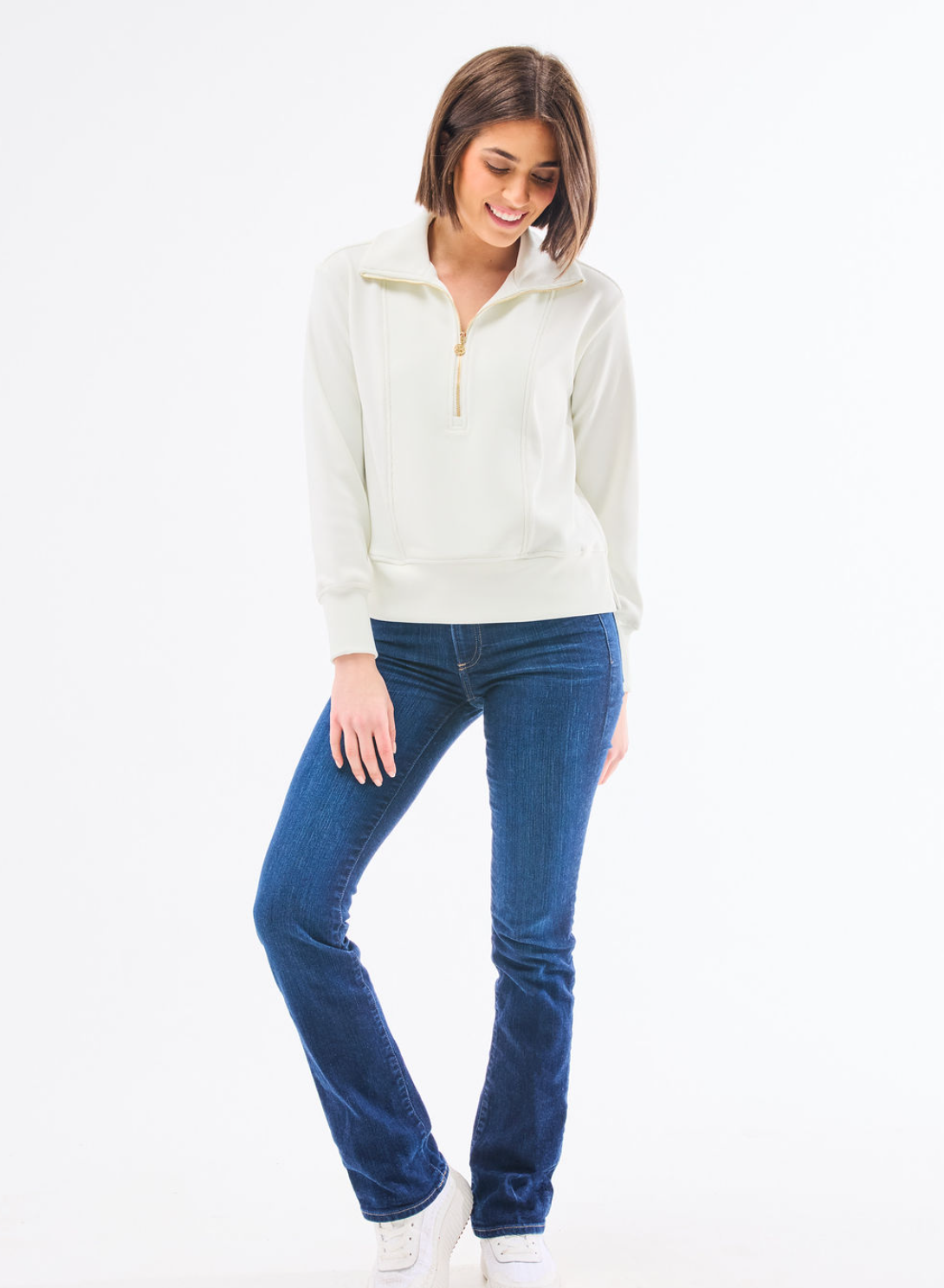 Ophelia Top in Ivory