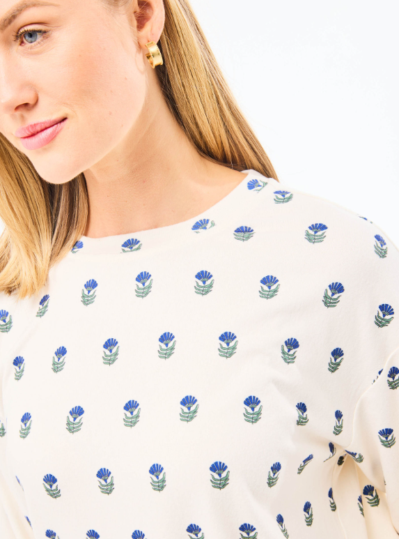 Sophie Joggers Set in Floral Foulard