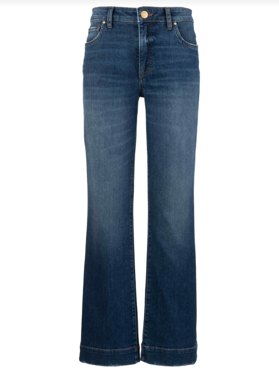 Kelsey High Rise Ankle Flare in Cool