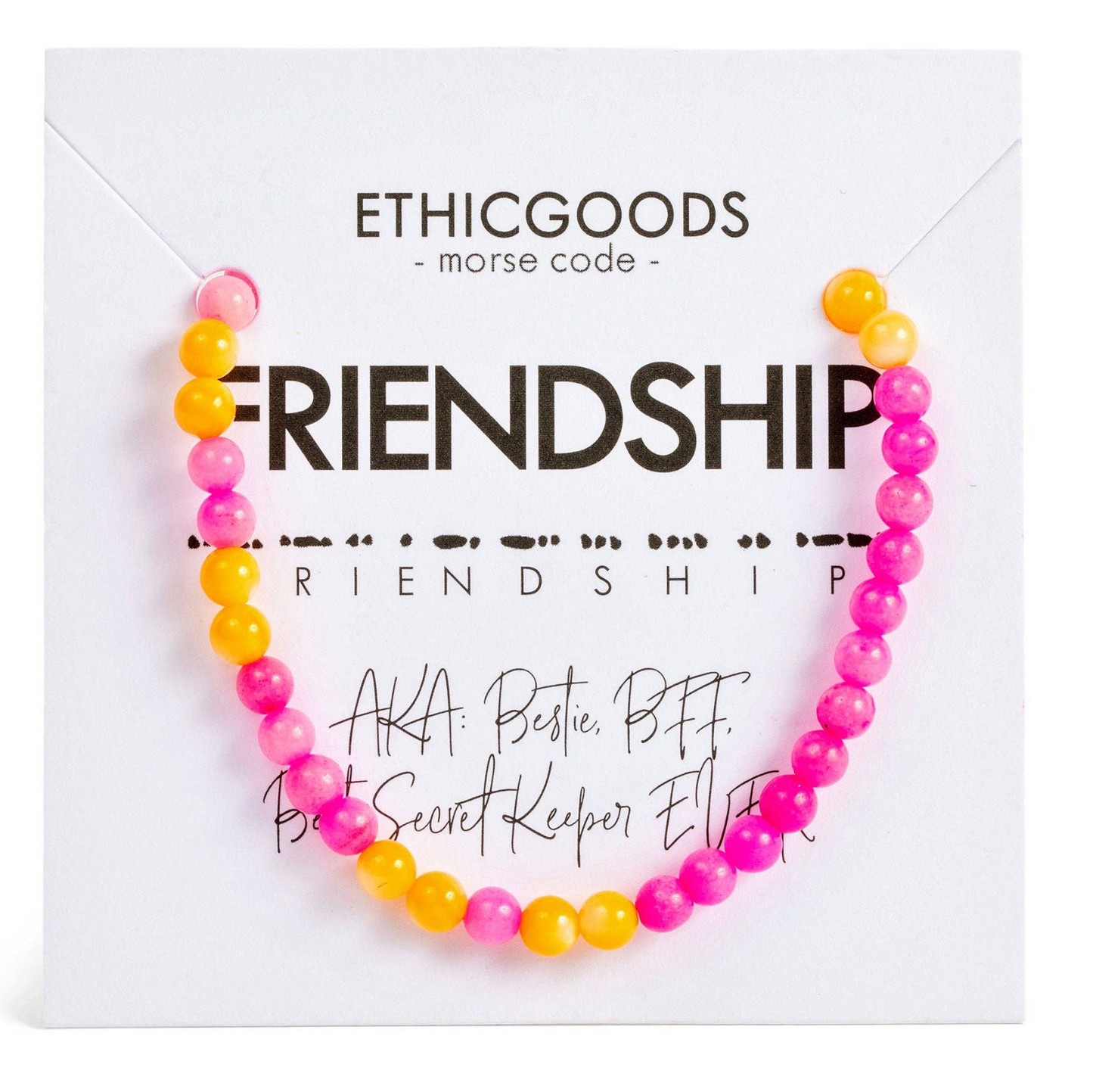 Morse Code Bracelet | FRIENDSHIP