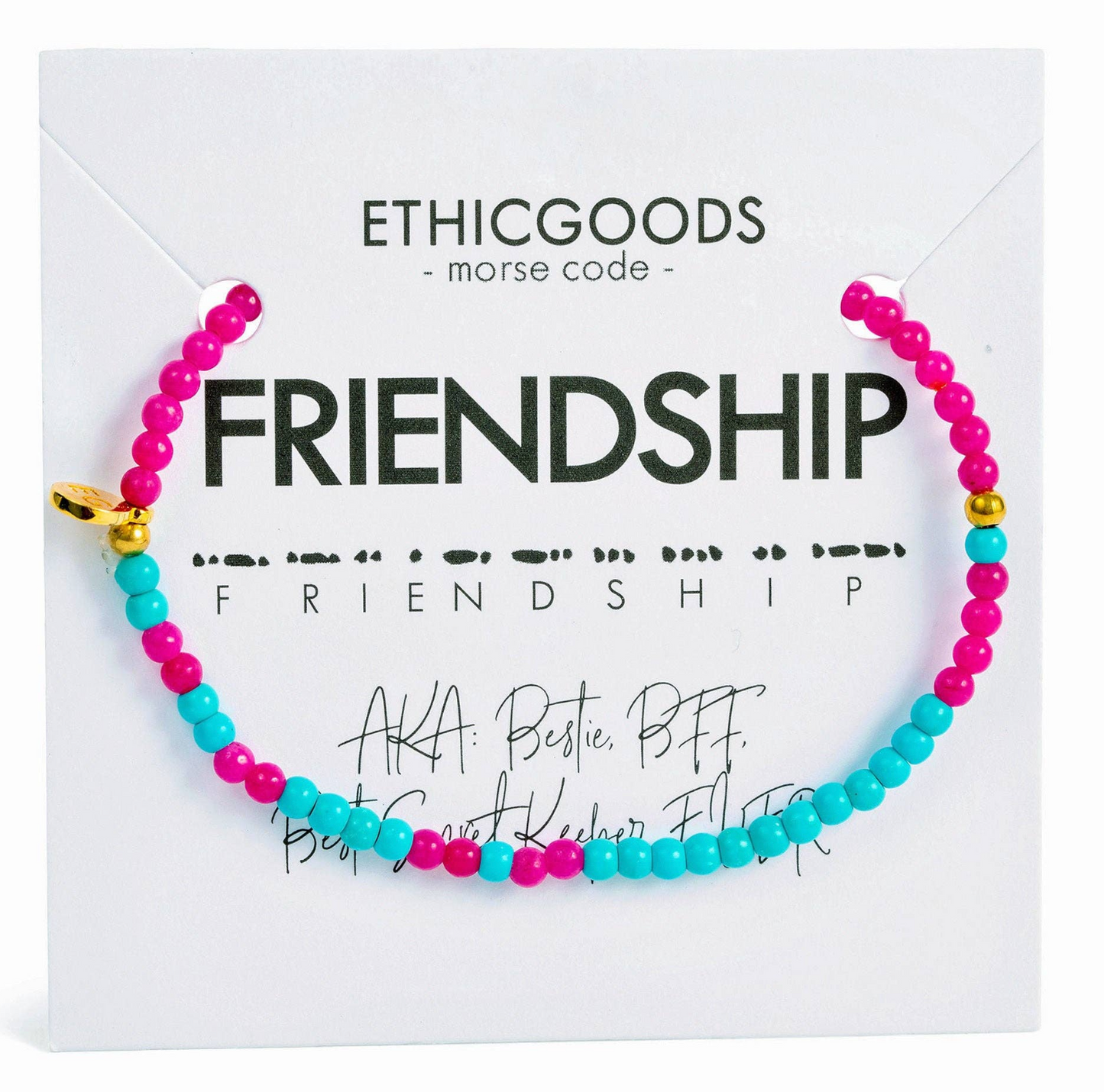 Morse Code Bracelet | FRIENDSHIP