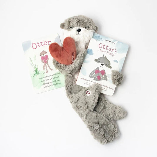 Otter Snuggler & Book Set