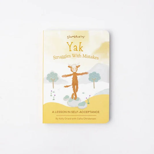 Yak Struggles with Mistakes Board Book