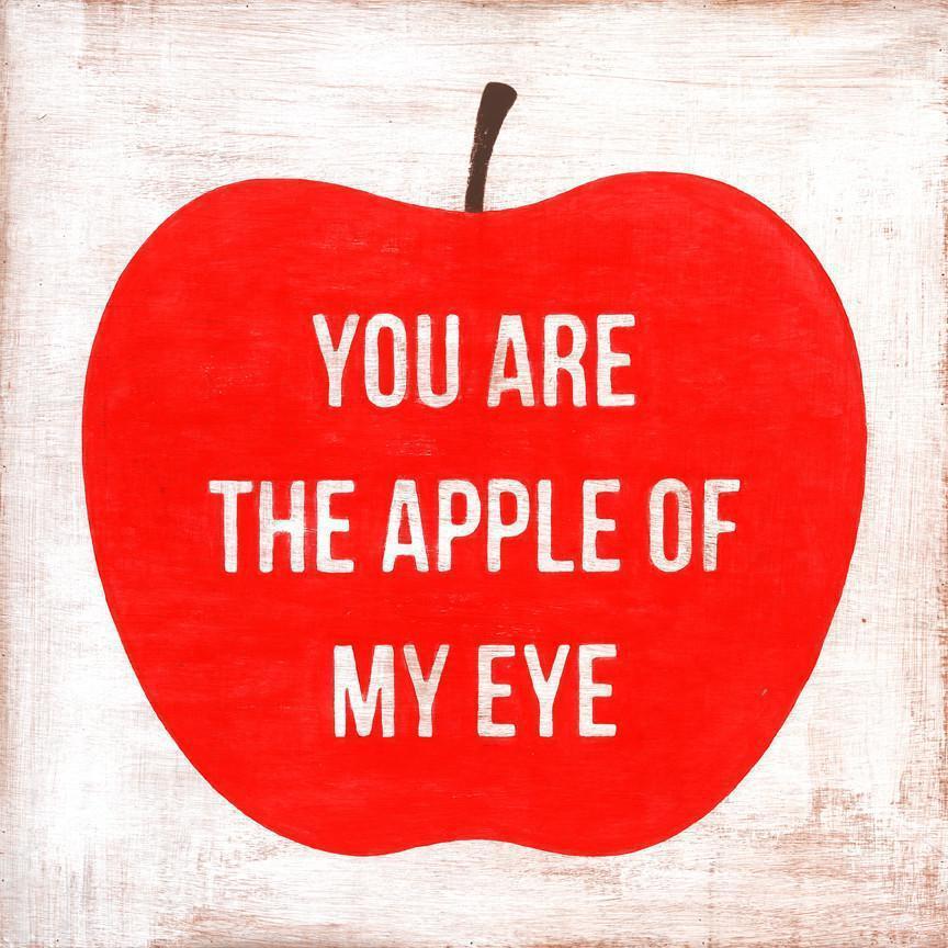 Small You are the Apple Print