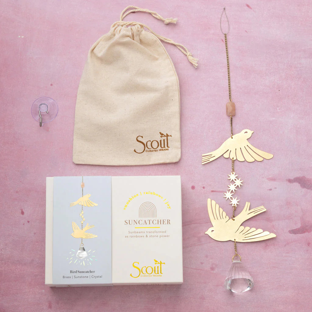 Bird Suncatcher - Sunstone