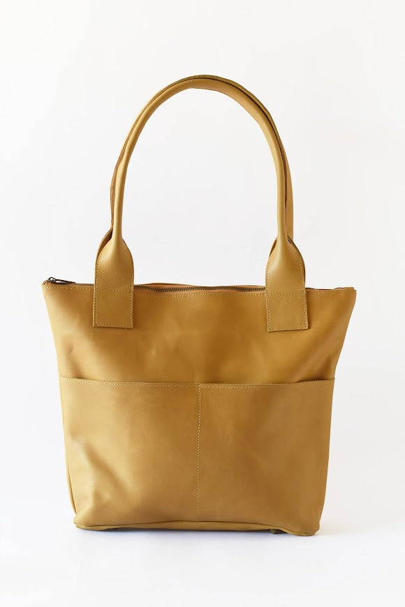 GR Large Tote in Caramel