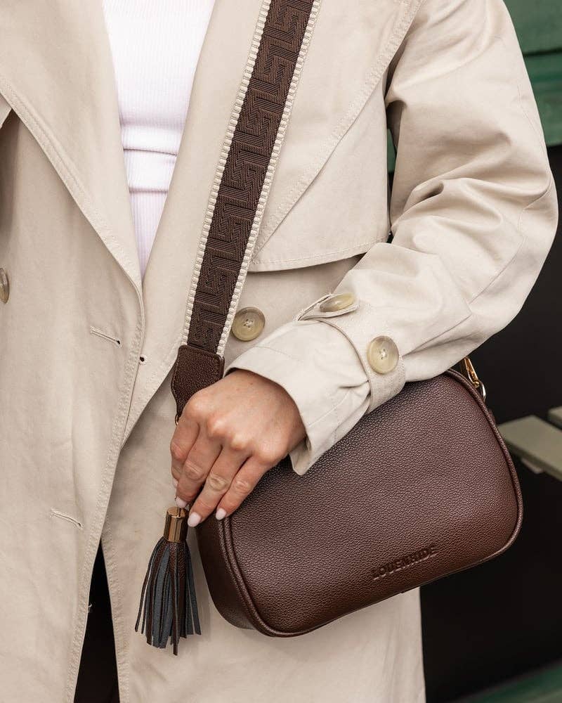Jacinta Gia Crossbody Bag - Chocolate