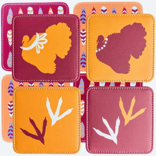 Spirit Hokies Coasters (Set of 4)