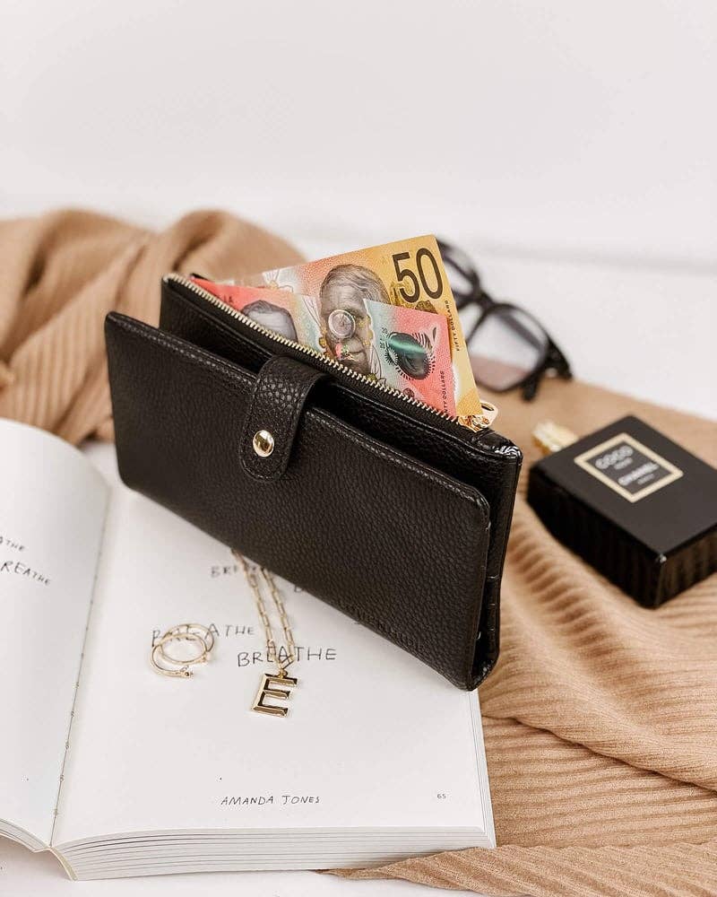 Stella Wallet in Black
