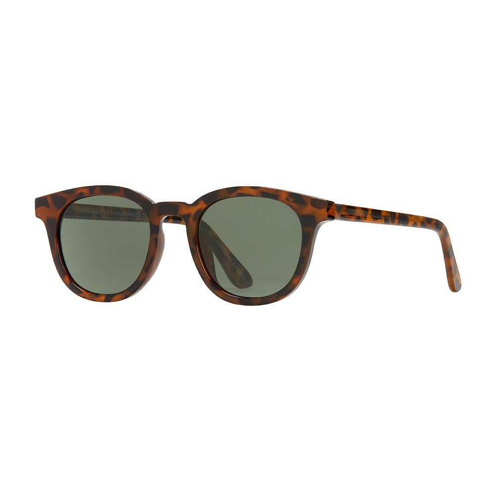 Gram Sunglasses - Honey Tortoise / Grey-Green Polarized