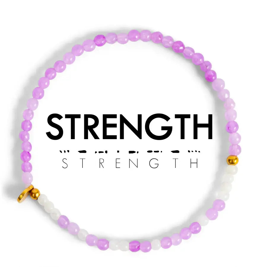 Morse Code Bracelet | STRENGTH