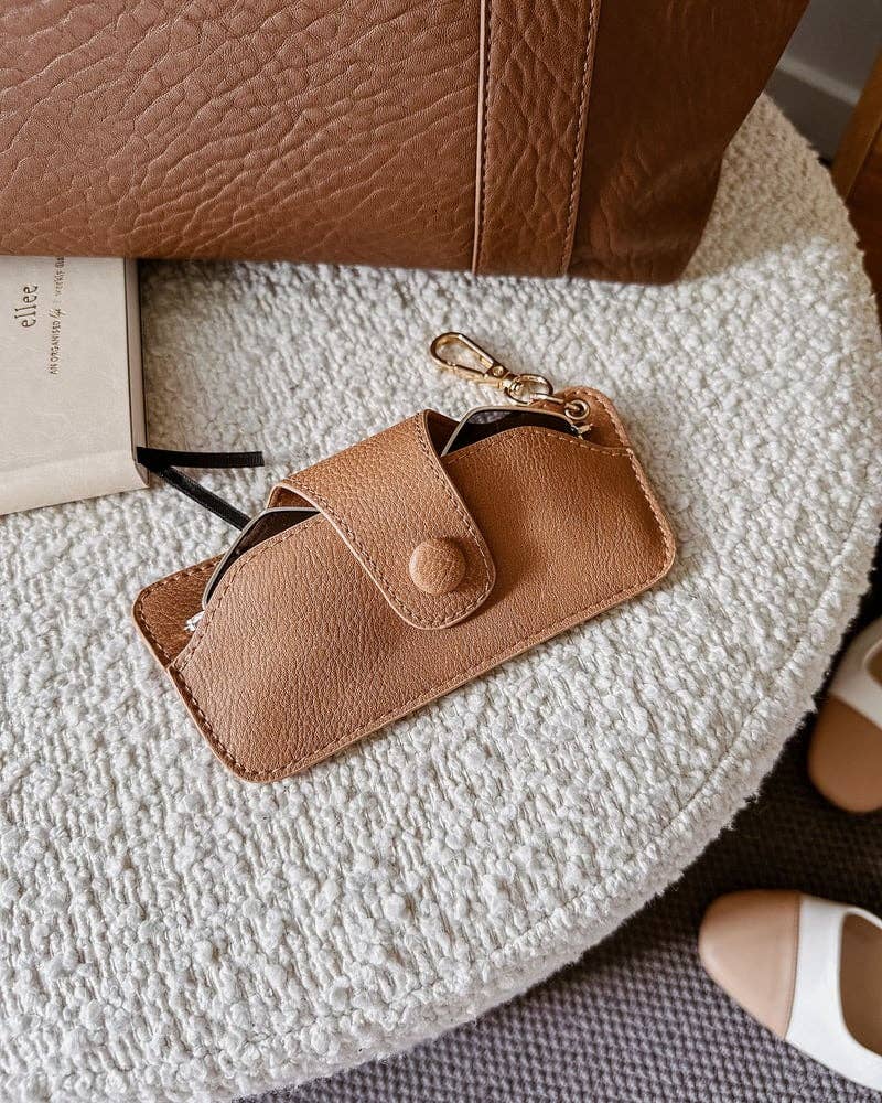 Skittle Sunglass Case - Camel