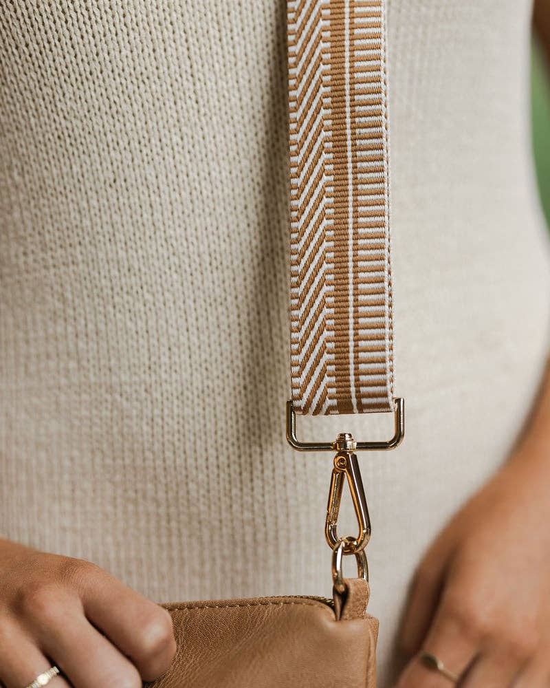 Rufus Guitar Strap - Toffee