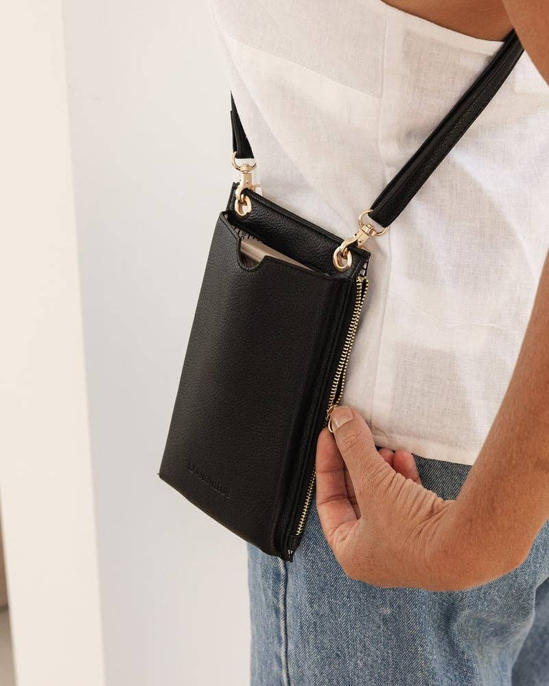 Suki RFID Phone Bag - Black