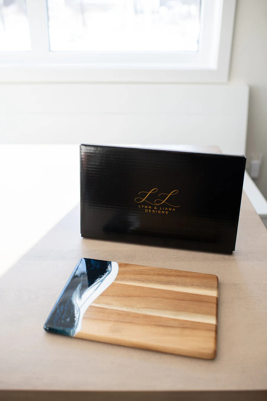 Date Night Board in Navy & White