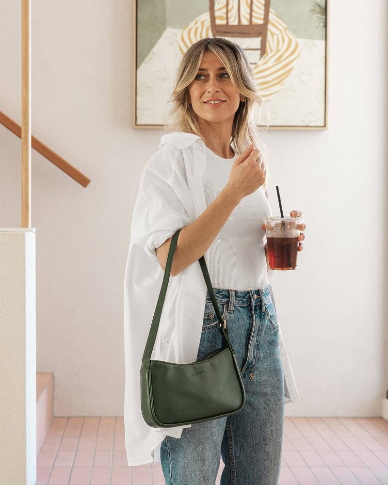 Ivy Shoulder Bag - Forest Green