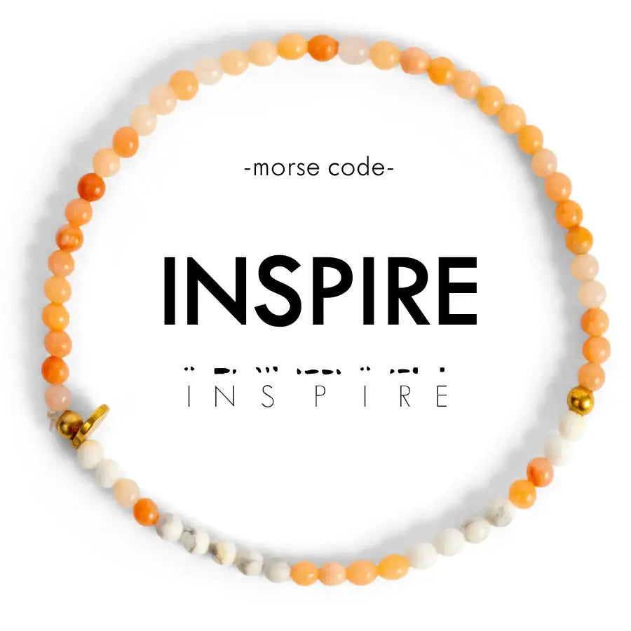 Morse Code Bracelet | INSPIRE