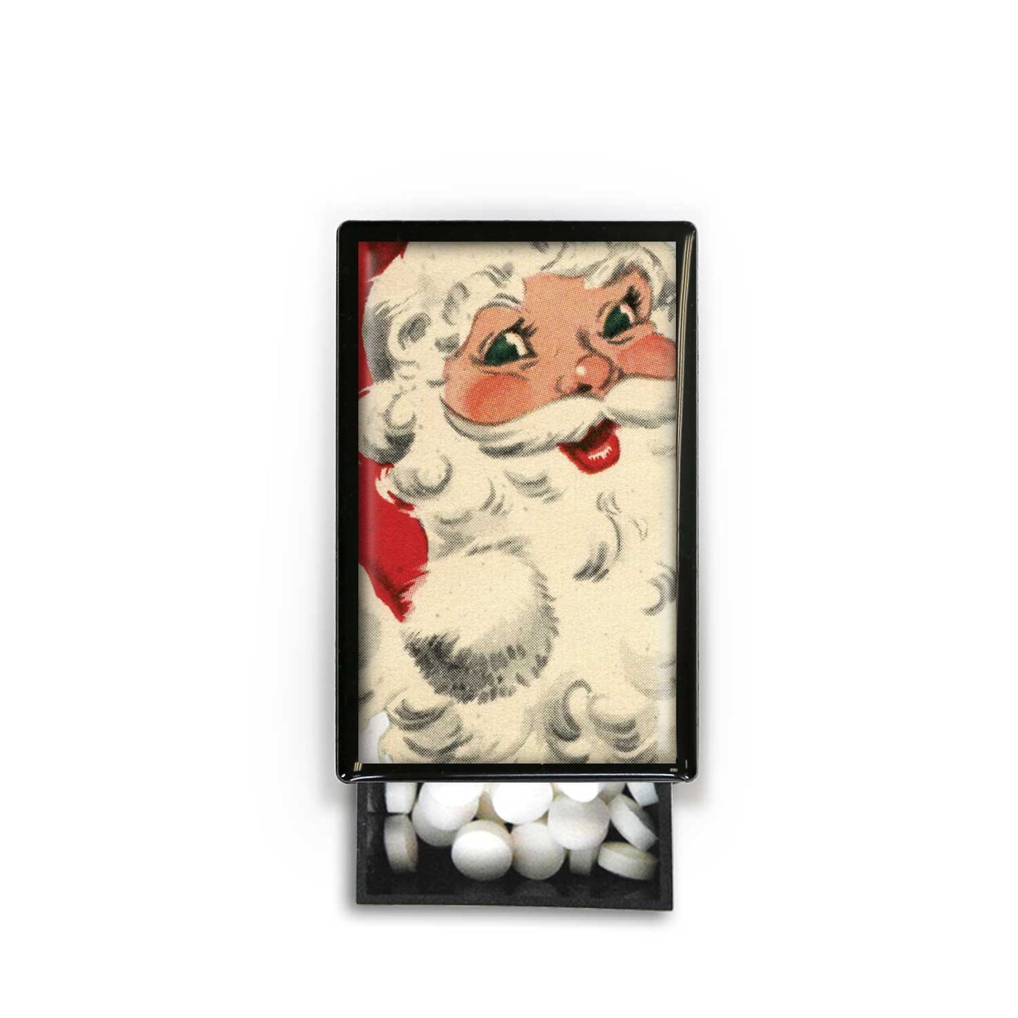 Retro Santa Slide Box Matches