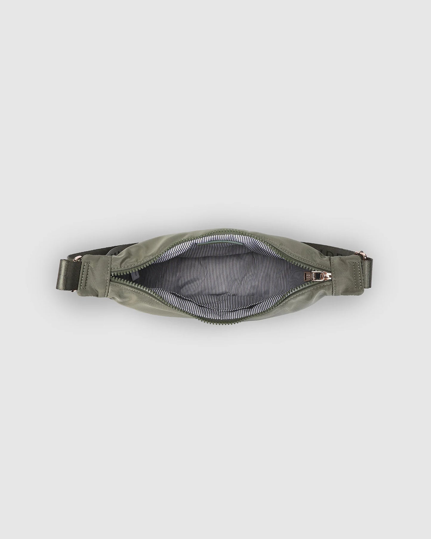 Sylvia Nylon Sling Bag in Khaki