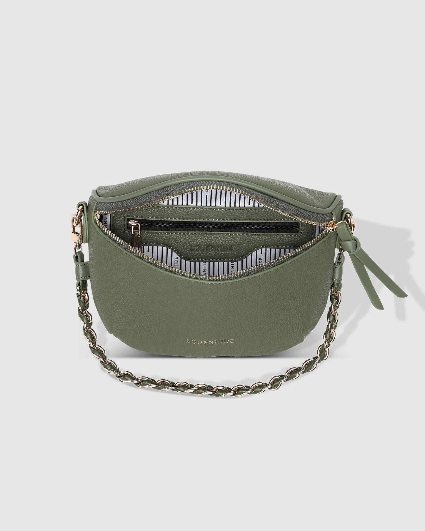 Halsey Sling Bag in Khaki
