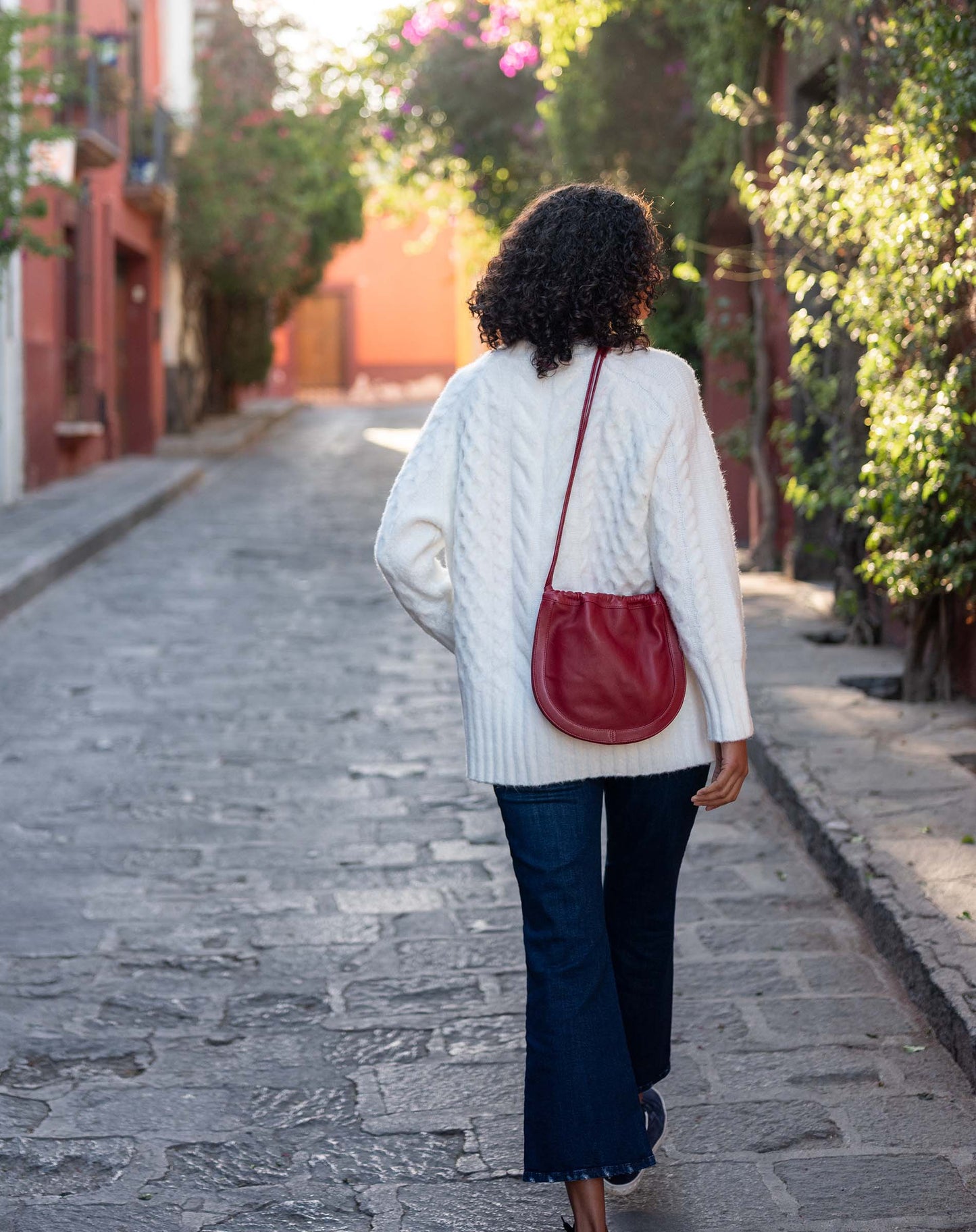 Ribbons and Romance Sweater in White