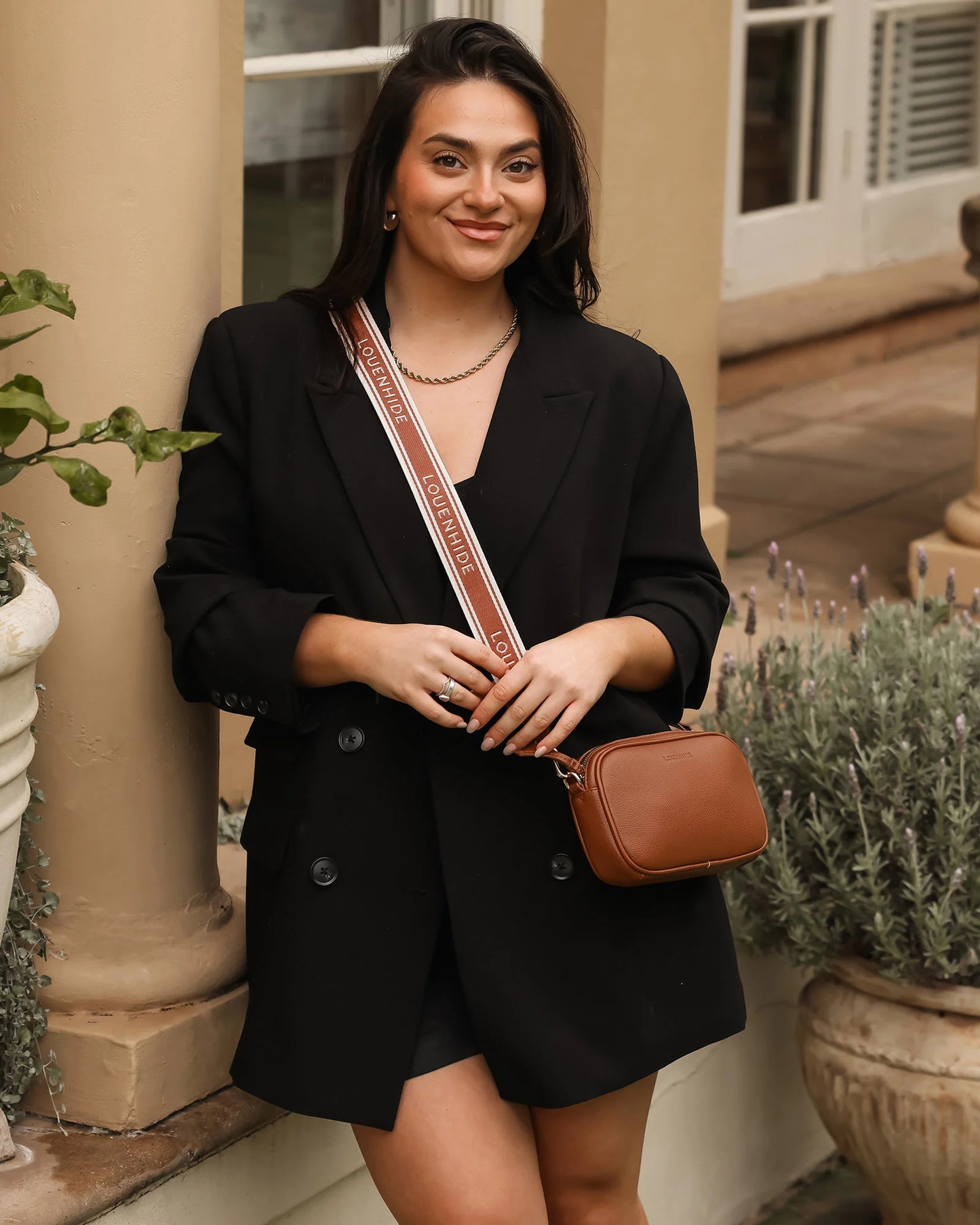 Bianca Crossbody Bag – Tan