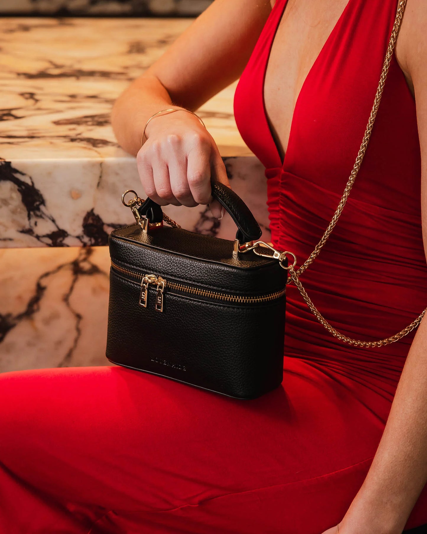 Palma Crossbody Bag - Black