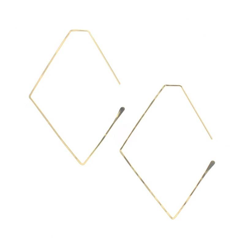 Haven Hoop Earrings in Gold