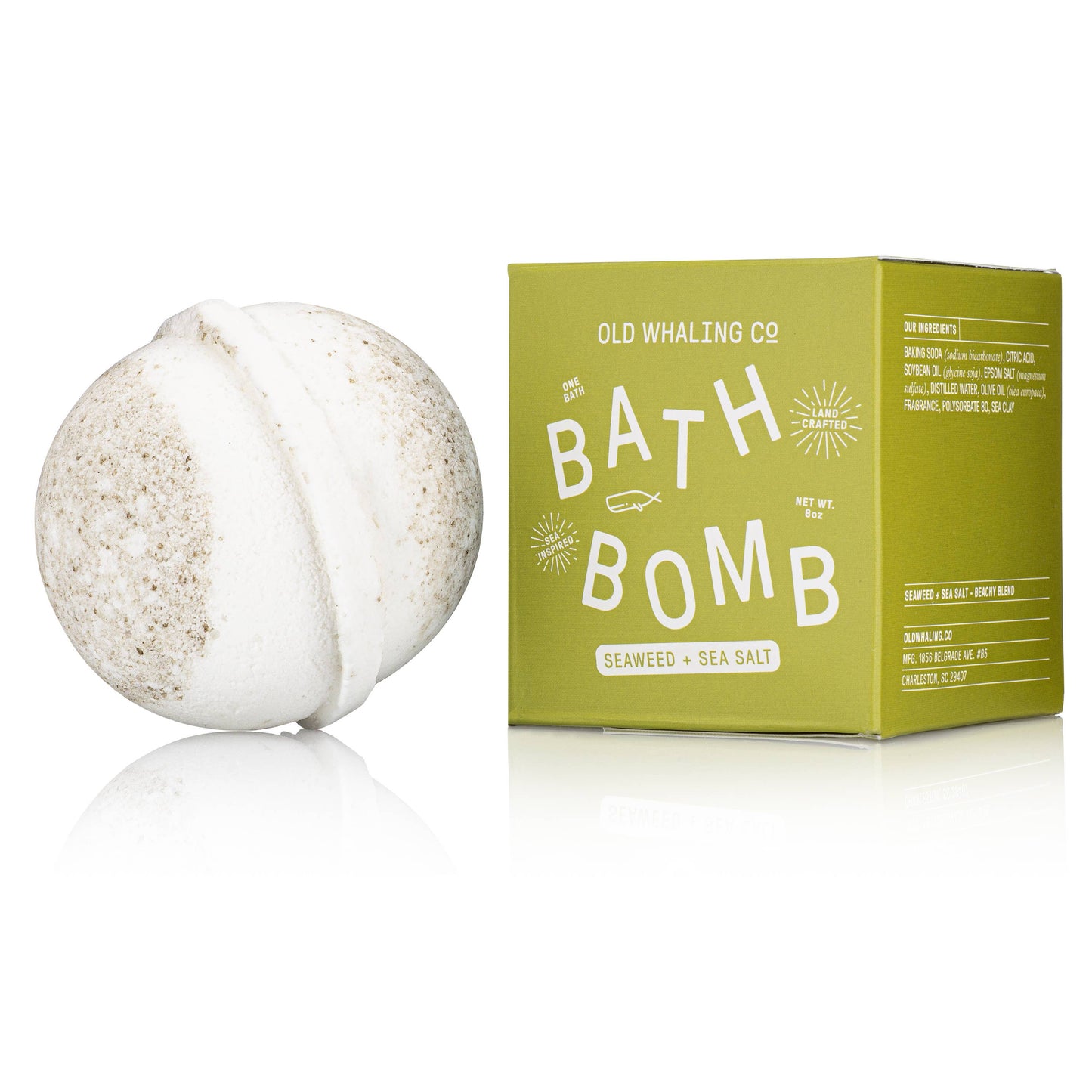 Seaweed + Sea Salt Bath Bomb