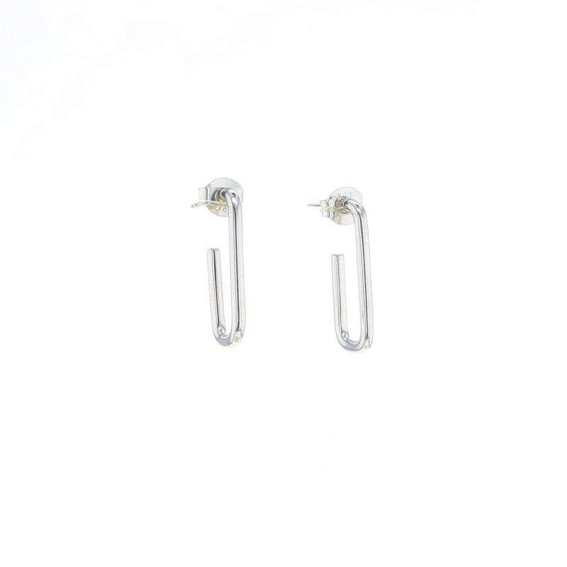 Palmer Earrings in Silver
