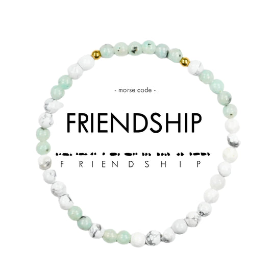 Morse Code Bracelet | FRIENDSHIP