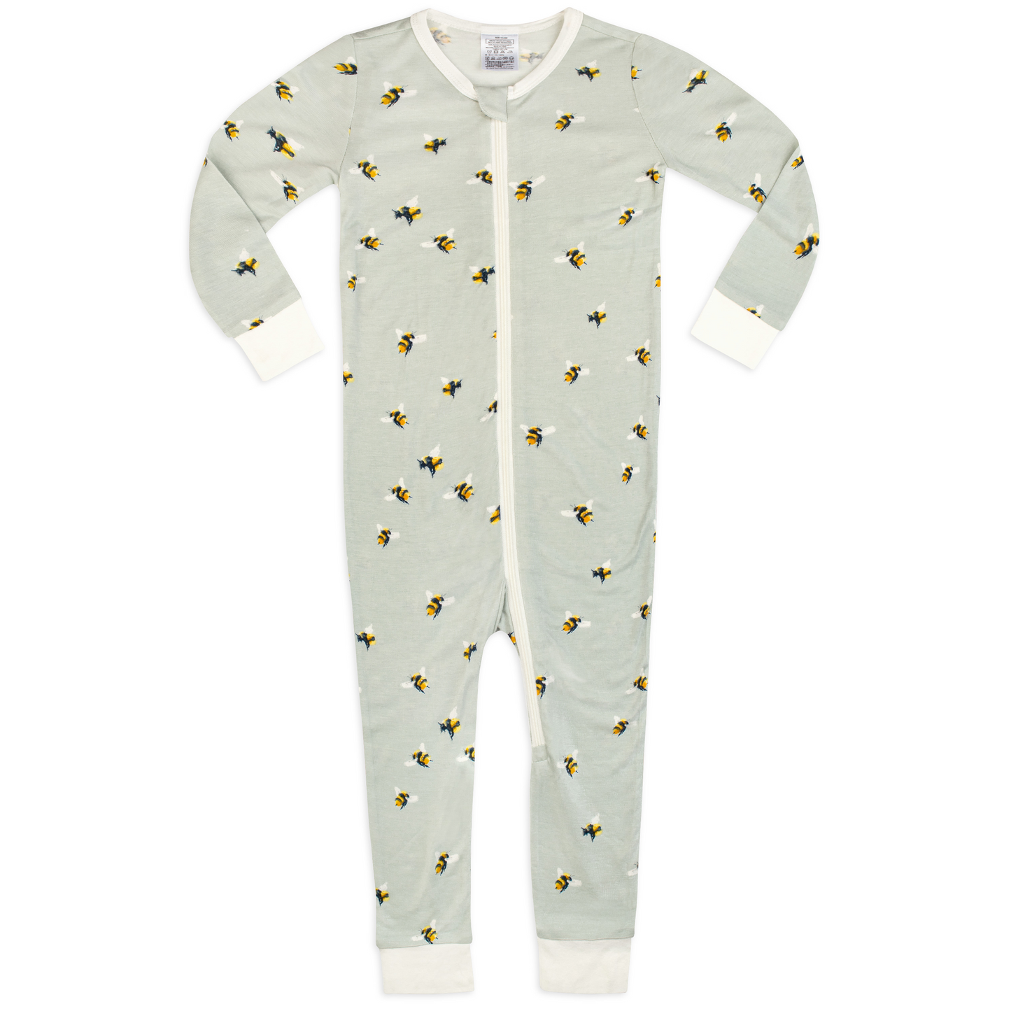 Zipper Pajamas in Bumblebees
