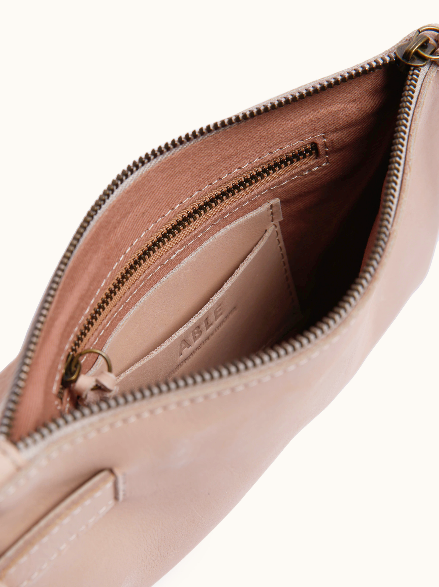 Rachel Wristlet in Pale Blush