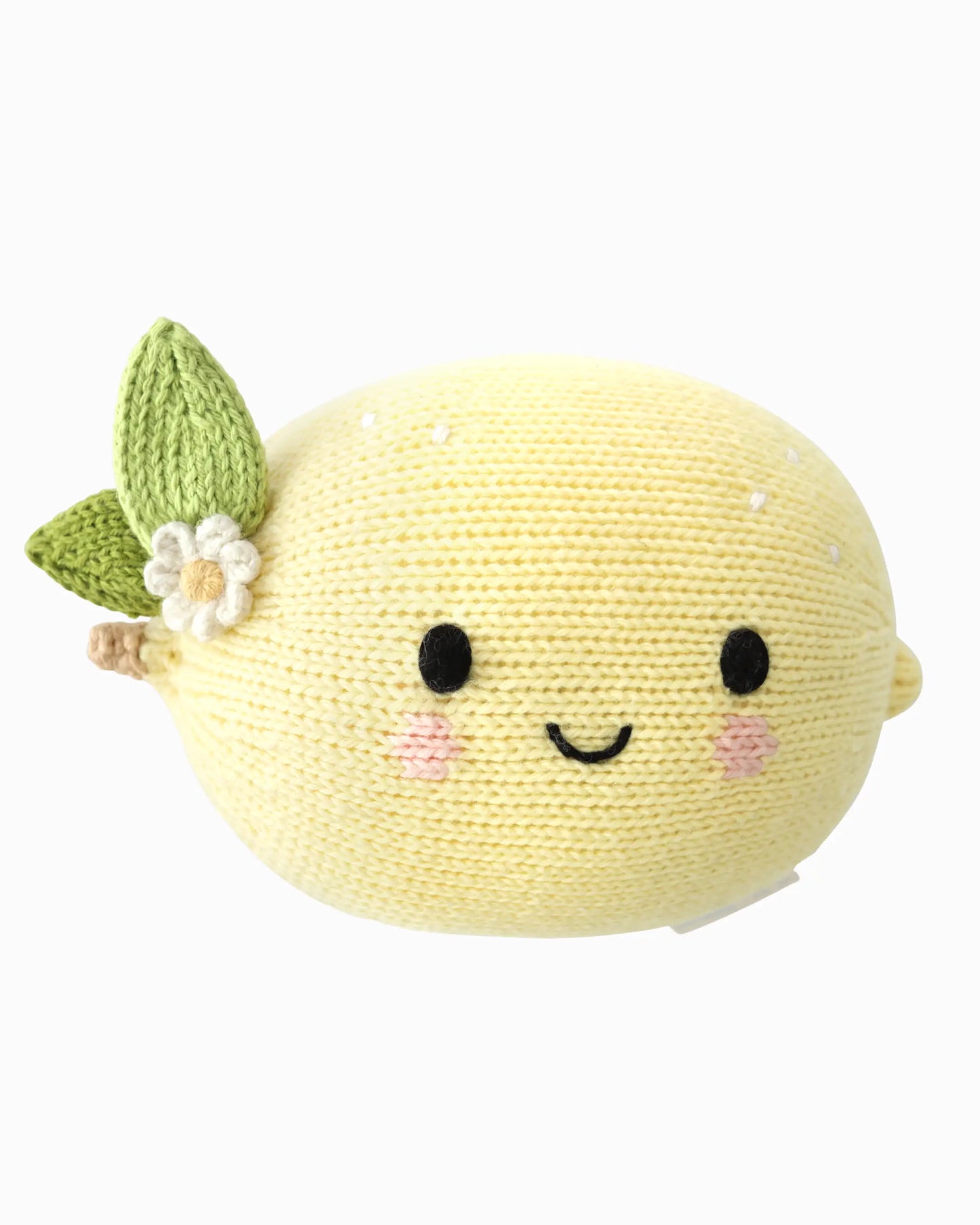 Baby Lemon Hand-Knit Plush