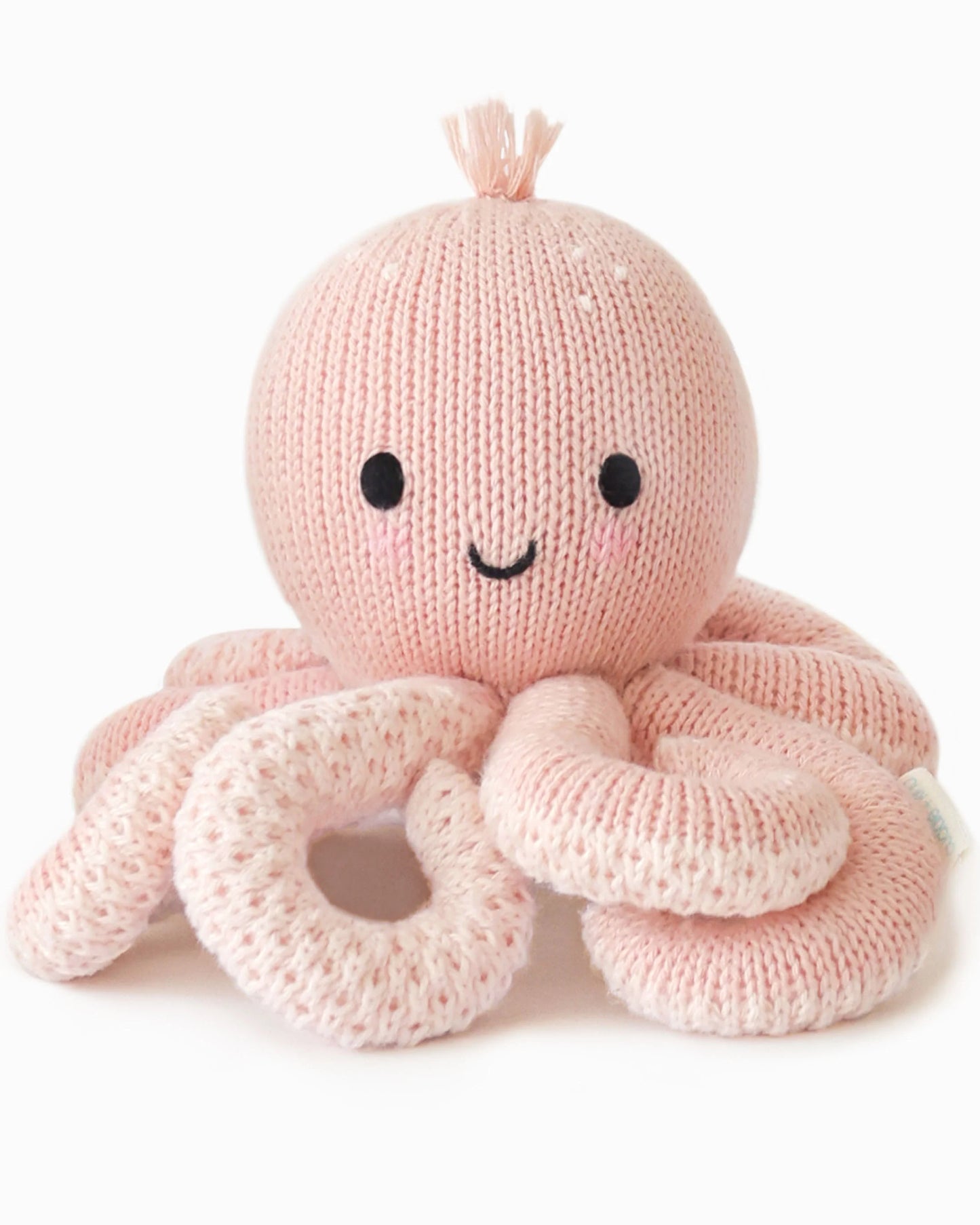 Baby Octopus Hand-Knit Plush