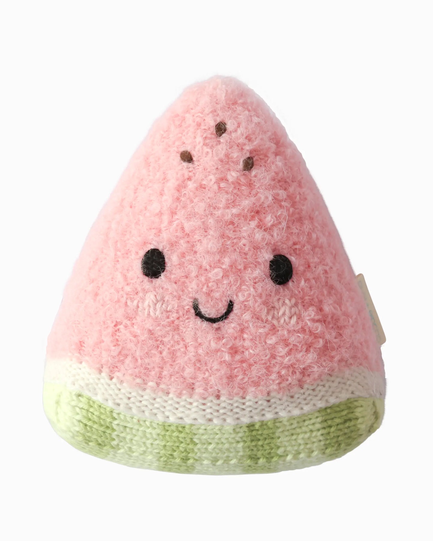Baby Watermelon Hand-Knit Plush