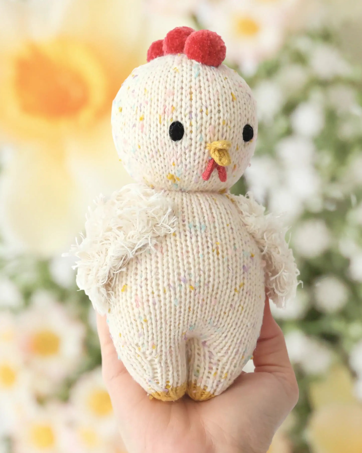 Baby Chick Hand-Knit Plush