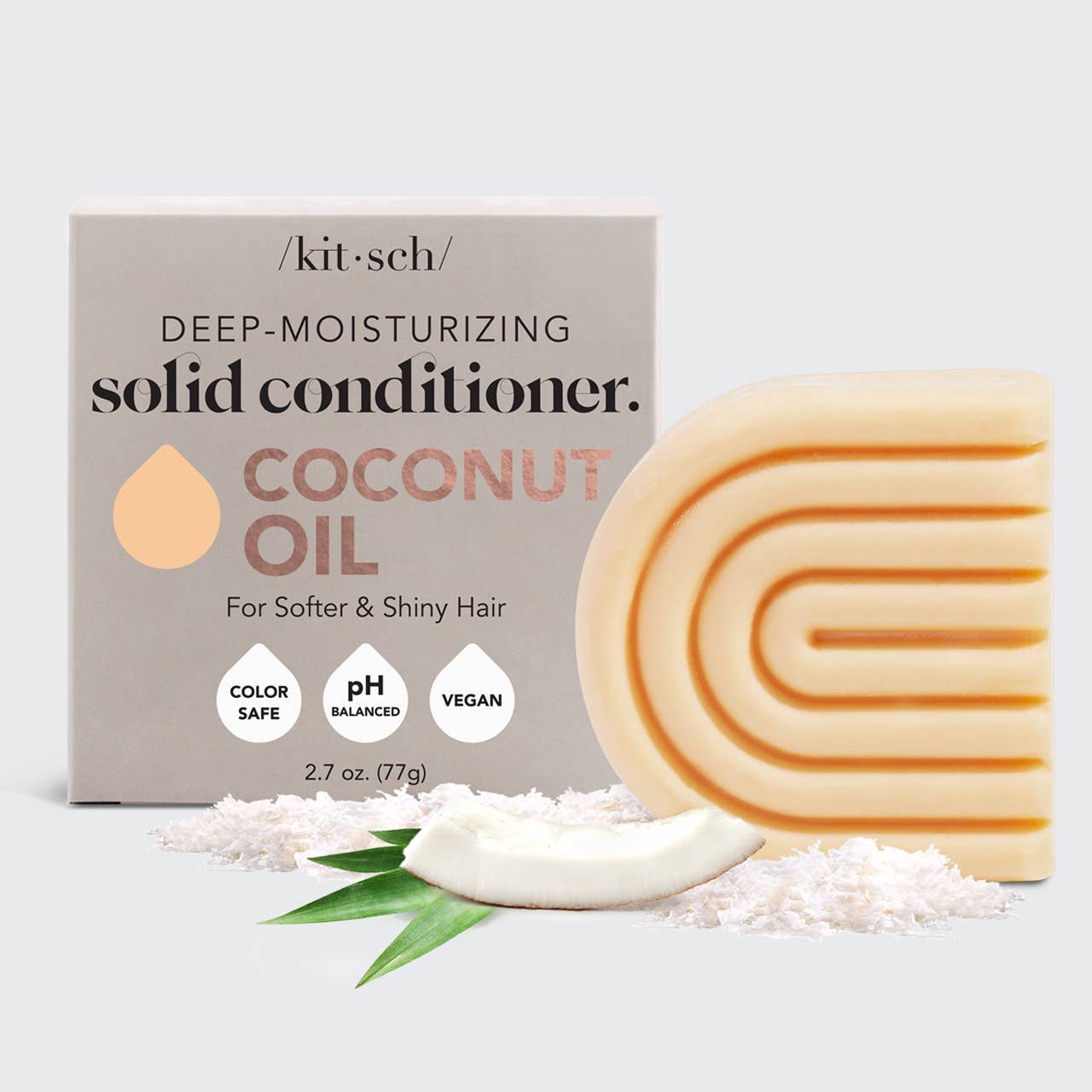 Coconut Repair Conditioner Bar/Mask for Dry Damaged Hair