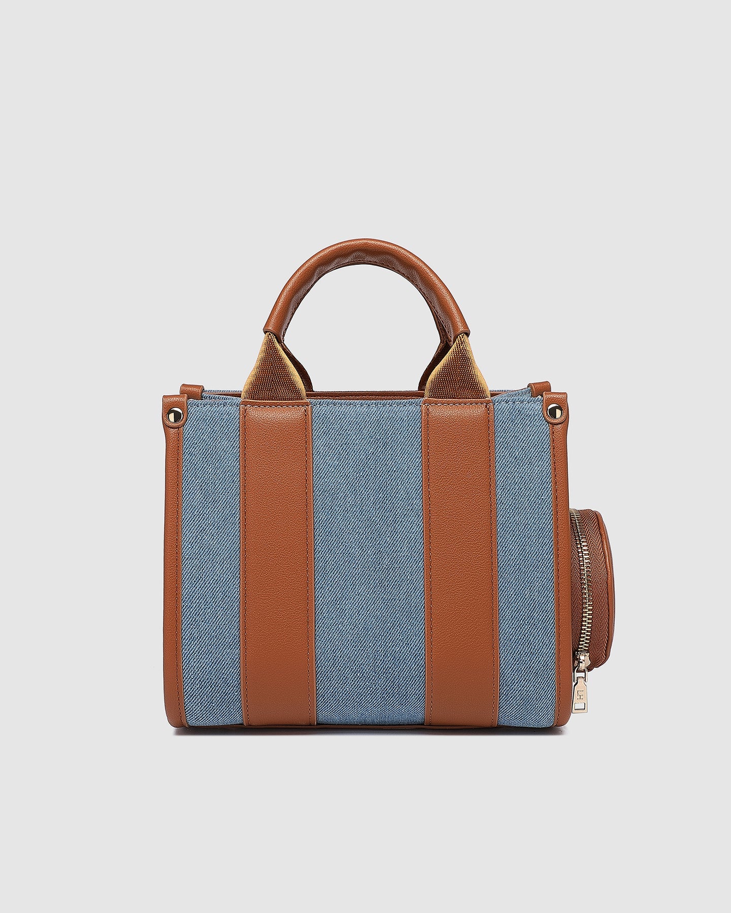 Manhattan Mini Tote Bag in Light Denim