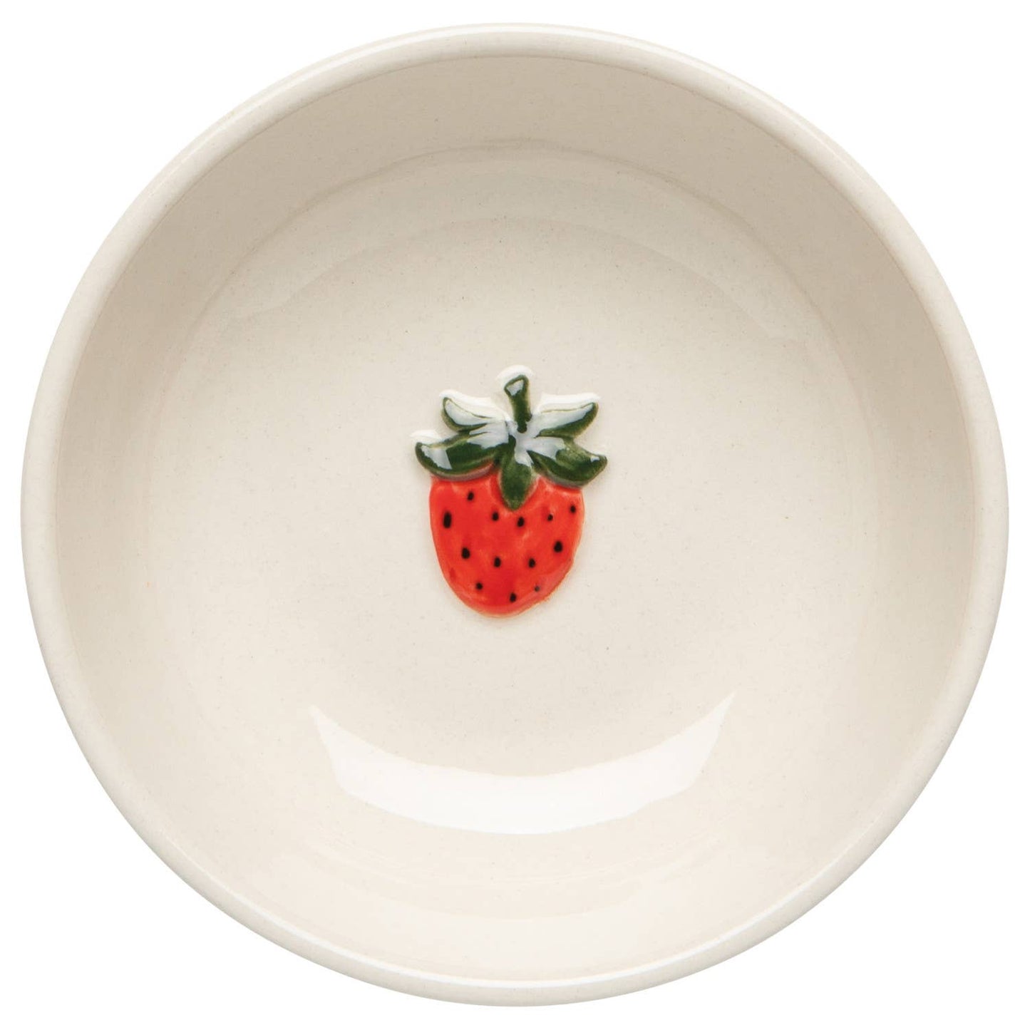 Strawberry Embossed Pinch Bowl (3")
