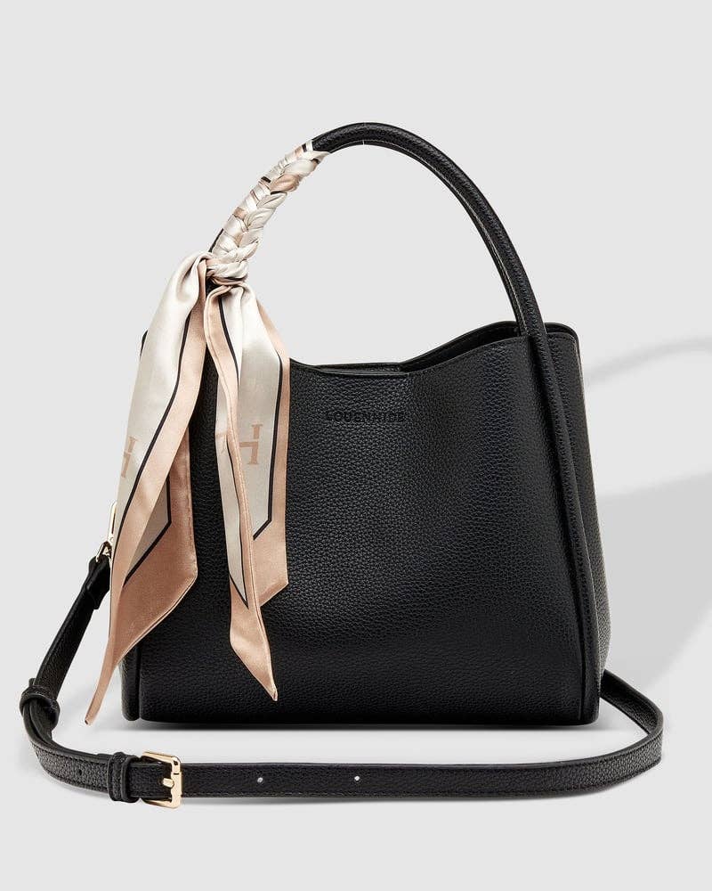 Steffie Mini Tote Bag in Black