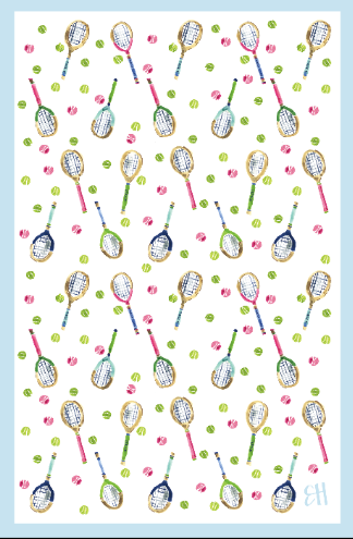 Serve It Up Double Sided Tea Towel