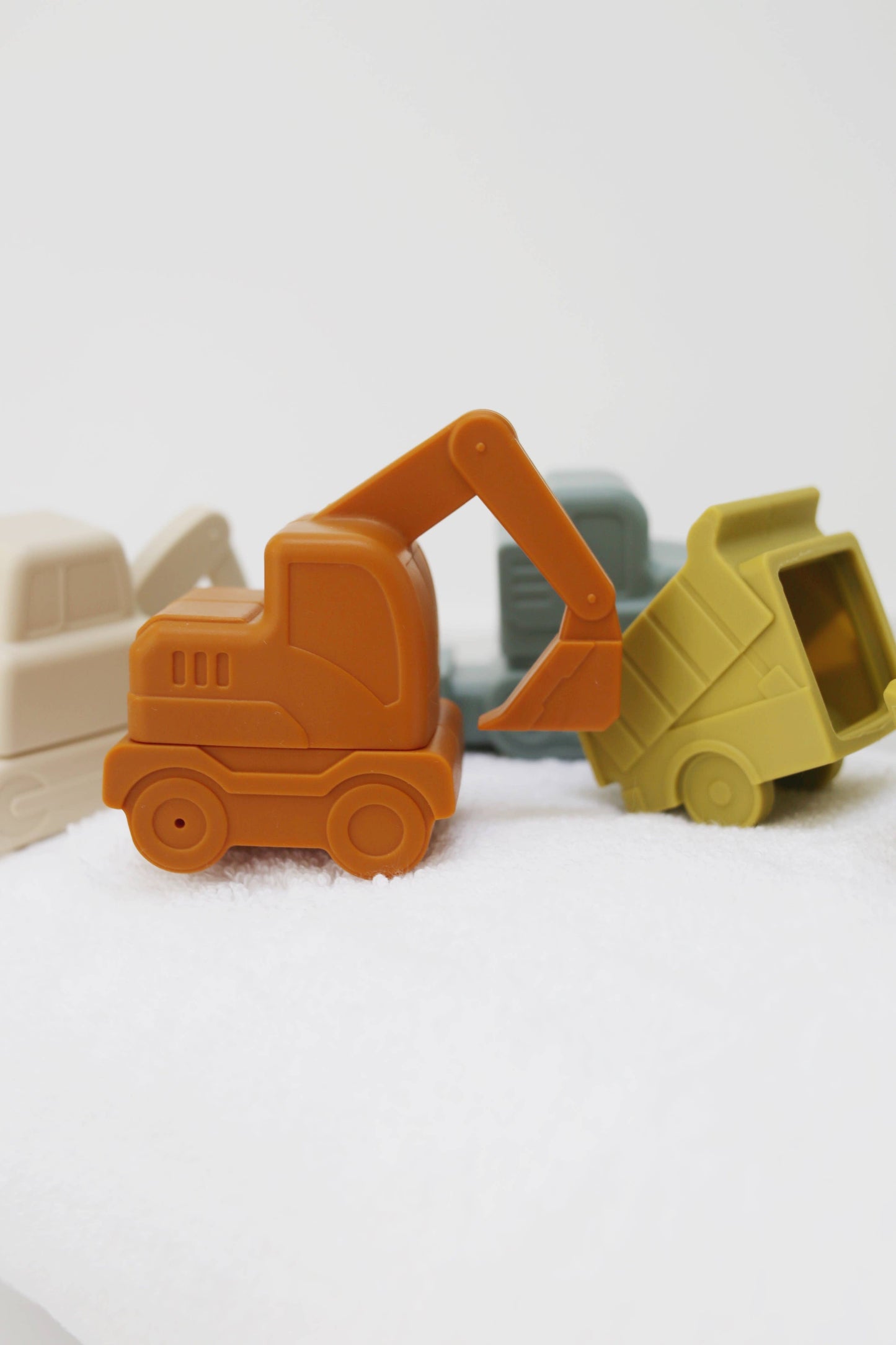 Construction Silicone Bath Toy Set