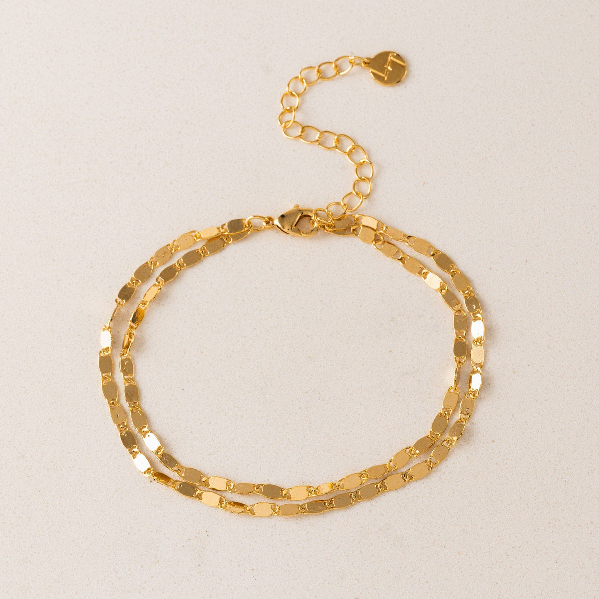 Cleo Double Bracelet in Gold