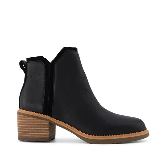 Hailey Heeled Boot in Black