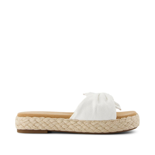 Abby Slide in White