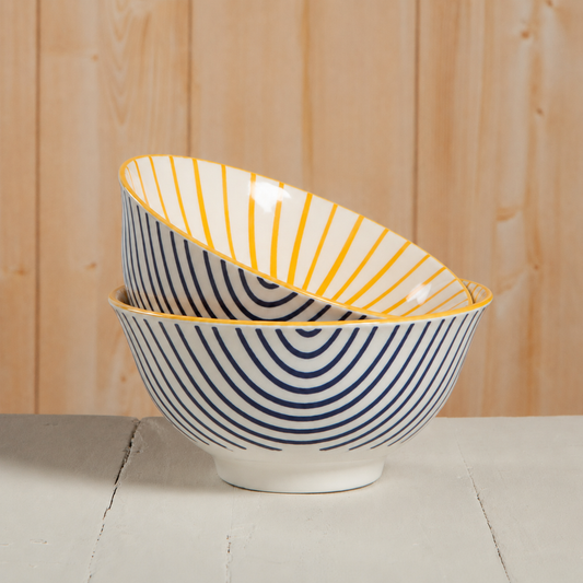 Sunburst Stamped Bowl - 6"