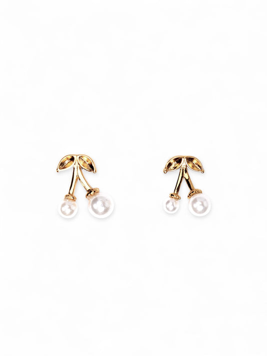 Cherry Earrings - Waterproof